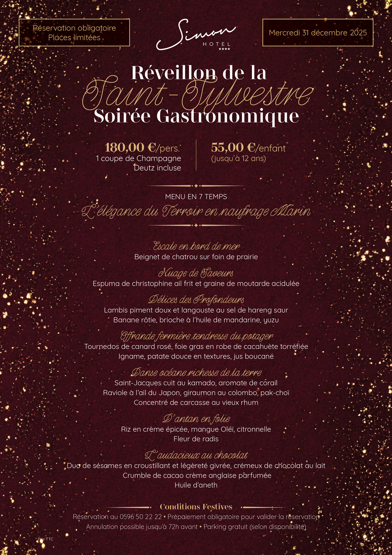 Menu Saint-Sylvestre